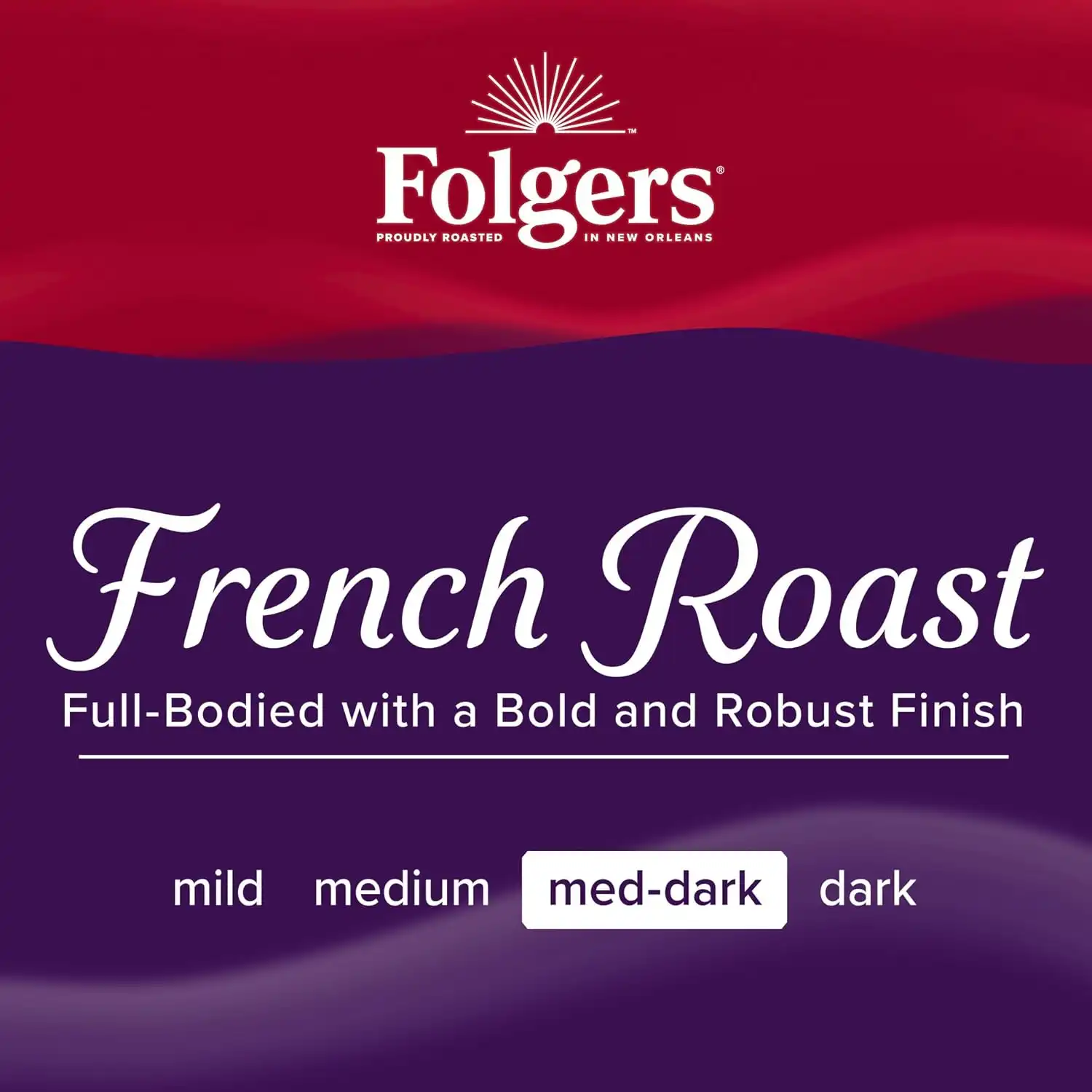 Alternative view of Folgers French Vanilla Artificially Flavored Ground Coffee, 6 Canisters