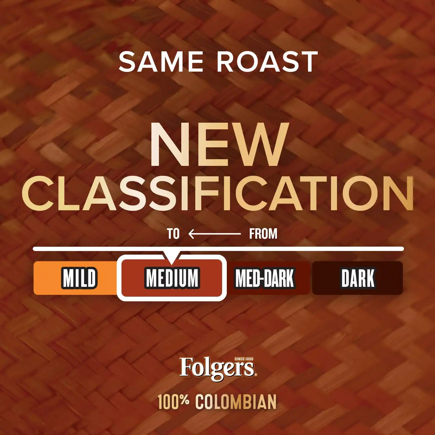 Alternative view of Folgers 100% Colombian Coffee 10.3 (2 Pack)